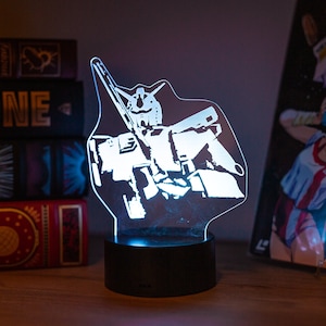 Gundam RX-78 Laser Cut LED Lamp