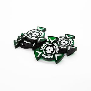 Fichas de observación acrílicas