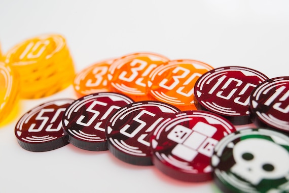 アクリルトークンセット - TCG ダメージカウンター ベースセット