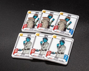 Star Wars Unlimited TCG | CCG | Compatible Premium Half Sized Acrylic Spy Token Set