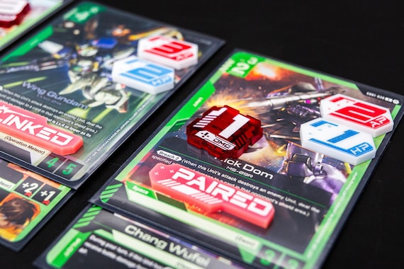 Gundam Card Game TCG | CCG | Compatible Linked and Paired Acrylic