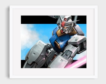 RX-78 16x20 Art Poster - By Wade Piche