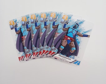 Star Wars Unlimited TCG | CCG | Compatible Premium Full Sized Mandalorian Plastic Token Cards