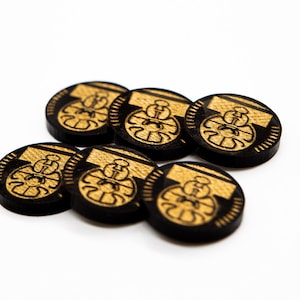 Acrylic Medal Victory Tokens