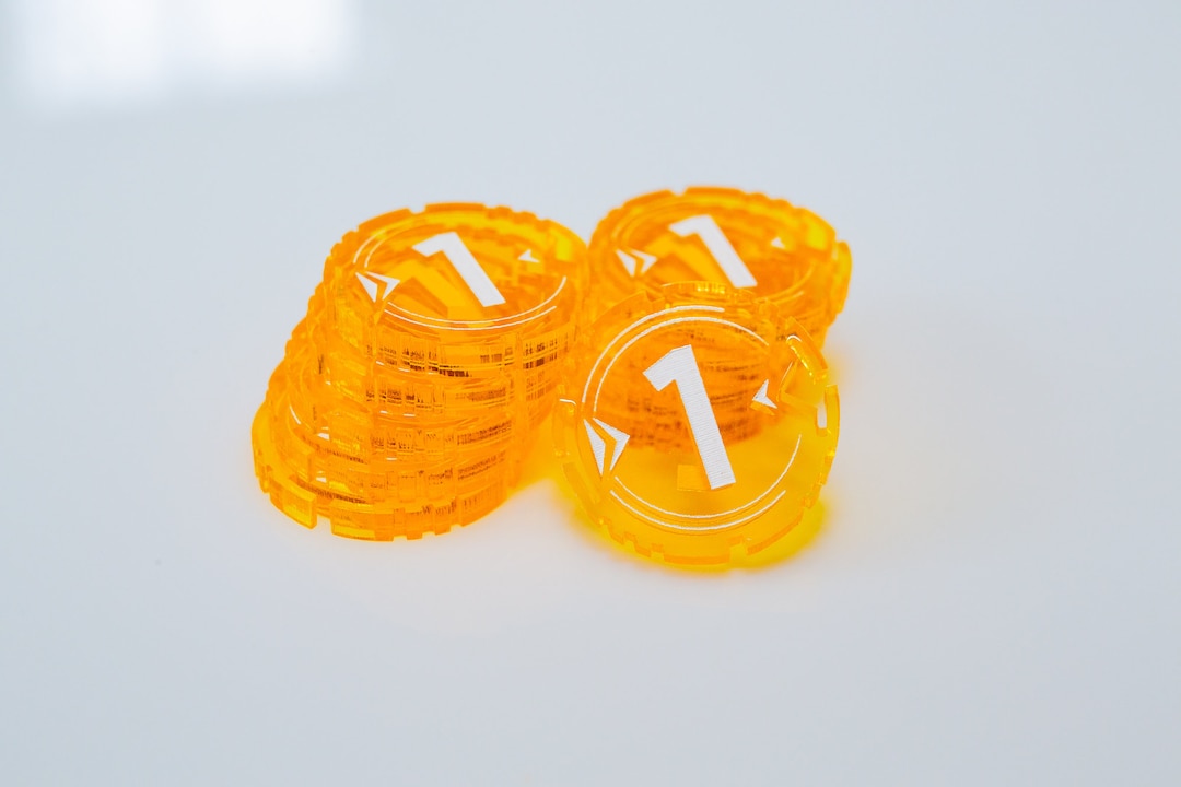 Single Counter Token Acrylic 1 Damage TCG Counter Tokens - Etsy