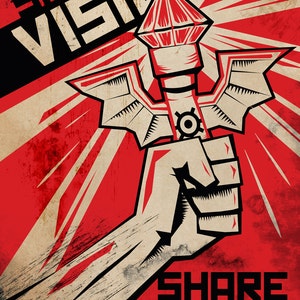 Communist Propaganda Warding Poster image 2