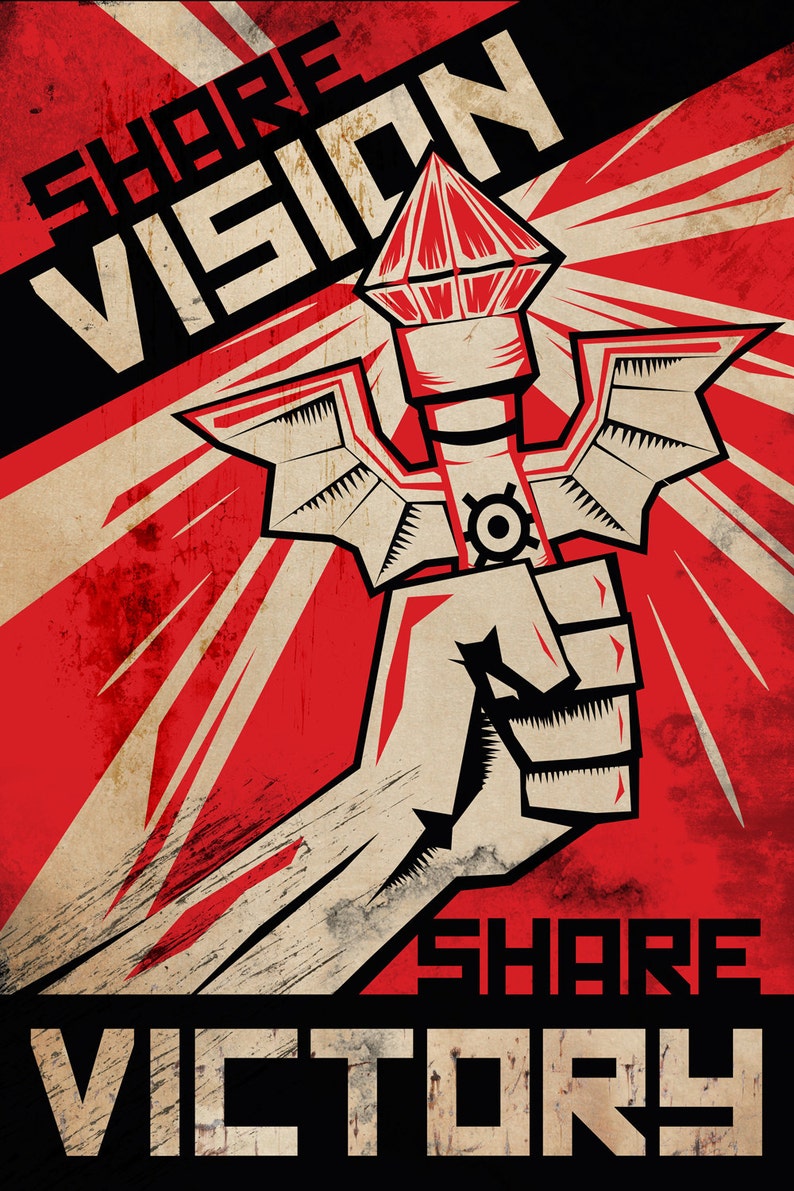 Communist Propaganda Warding Poster image 2