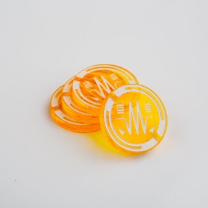 Acrylic Jam Tokens