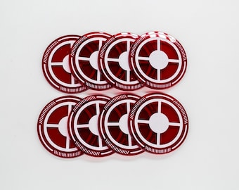 Star Wars Legion Acrylic Point of Interest Token Set