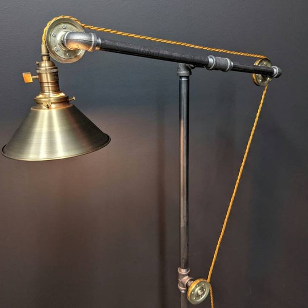 Pulley Lamp Etsy