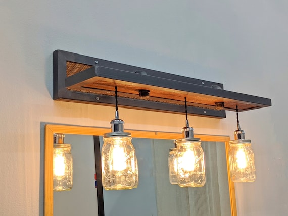 Steel bathroom clearance light fixtures