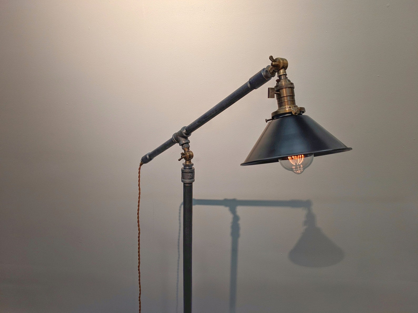 Industrial Articulating Floor Lamp Standing Floor Light With Etsy New