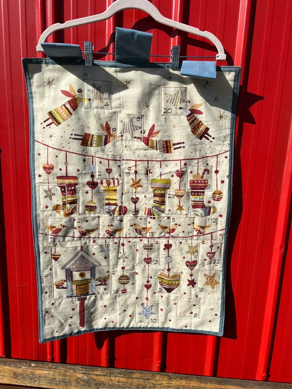 Advent Calendar - Christmas Angels Quilted Advent Calendar - #AC-135