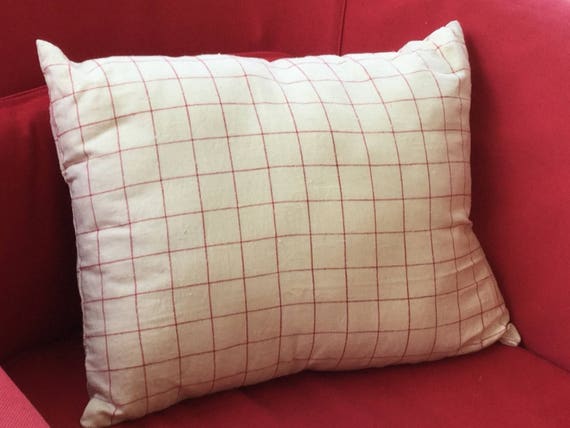 Pillow - Vintage Linen Towel Pillow - #QP-033