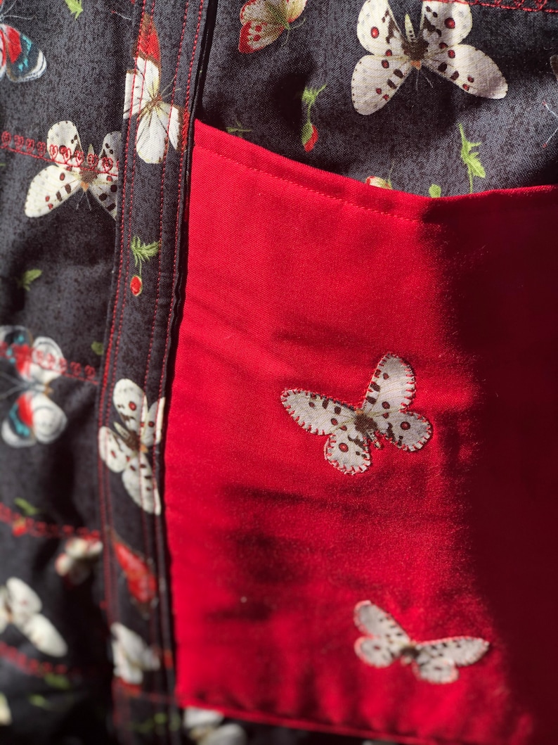 Totes #MB-35 Butterfly Fields \u201cSignature Collection\u201d Quilted MegaBag