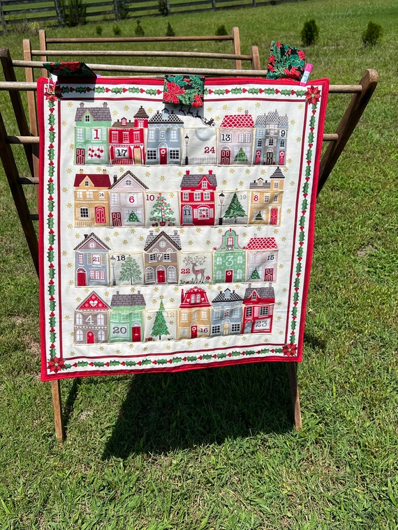 Advent Calendar - Silent Night Quilted Advent Calendar - #AC-116