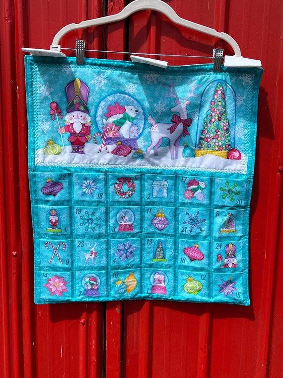 Advent Calendar - Merry & Bright Quilted Advent Calendar - #AC-148