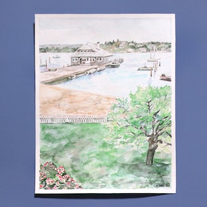 Watercolor Landscape Painting of your own photo!