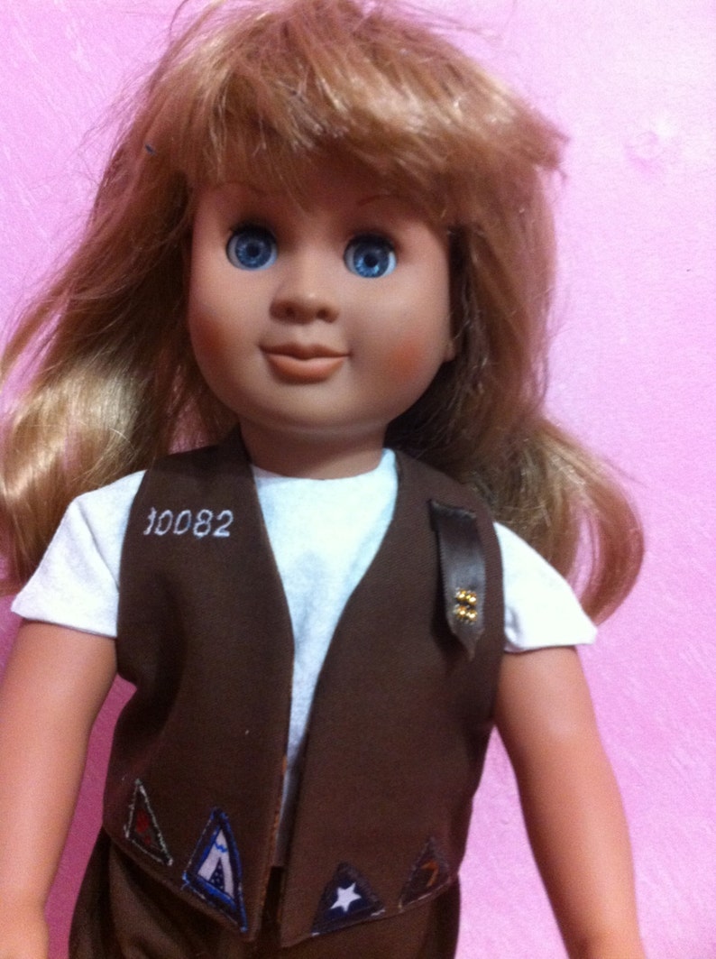 american girl doll brownie uniform