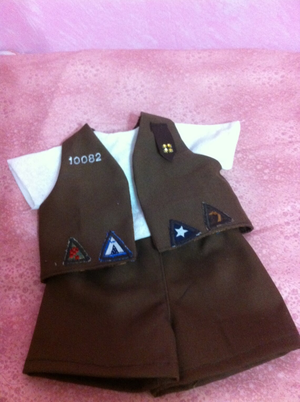 Brownie Uniform for American Girl Size Doll With Brown or Etsy