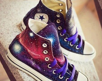 galaxy chuck taylors
