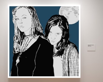 Ginger Snaps Movie - Art Print - 12" x 12"