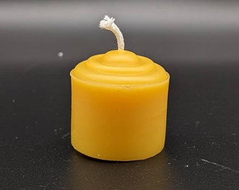 Beeswax votive candles - Votive - Single - 100% Pure Beeswax Candle
