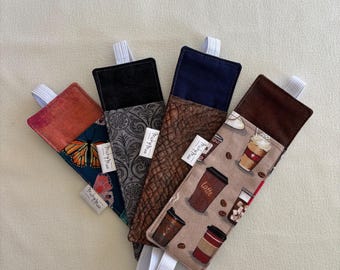 A5 Pen Pocket Bookmark | Teacher gift | Bible study | Book and Journal Accessory | Planner Pen Sleeve | Back to School Gift | Mother's Day