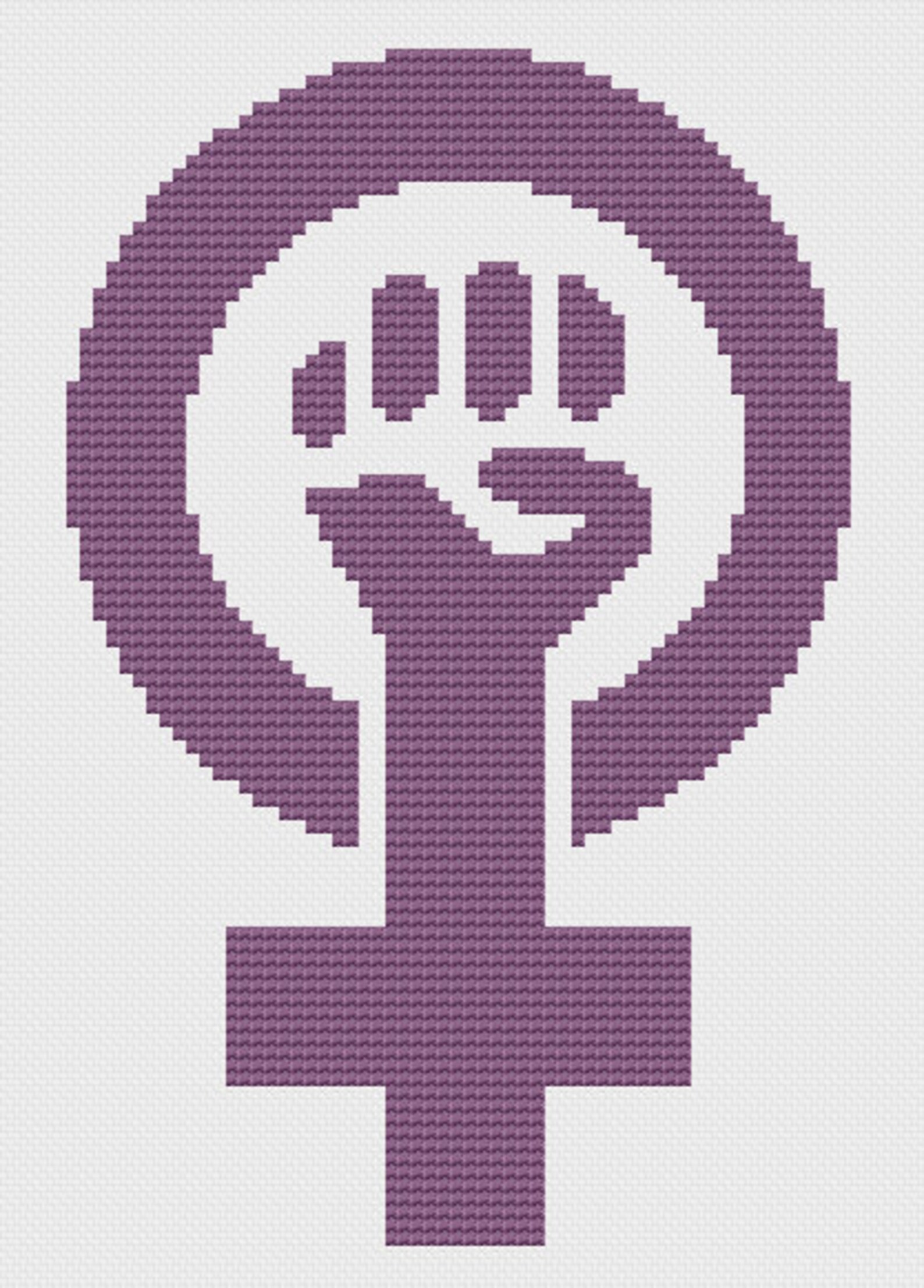 Feminist Fist Cross Stitch Pattern Etsy Sweden