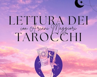 Lettura dei tarocchi personalizzata: Futuro, Amore, Lavoro - 9 Arcani Maggiori - consulto privato risposta in giornata