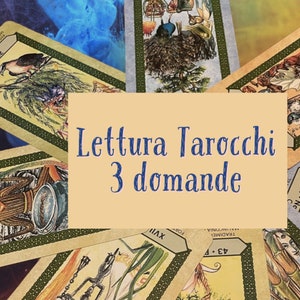 Lettura dei tarocchi Italia / Divinazione / Oracolo / Lettura carte in 24 ore / Consultazione privata / previsione futuro, amore, lavoro