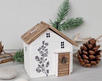 Beehive Cottage. Wooden House. Spring Decor. Made to Order