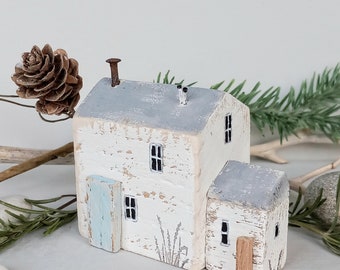 Rustic Seaside Cottage, Driftwood Beach House, Wooden Cottage, Made to Order