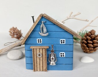 The Sail Loft, Driftwood Beach House, Wooden Cottage, DriftwoodSails Original Art