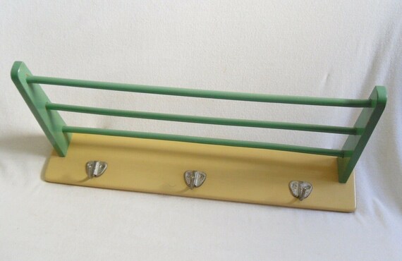 Stylish Wall Wardrobe Wood Pastel Colors Rockabilly Mint Etsy