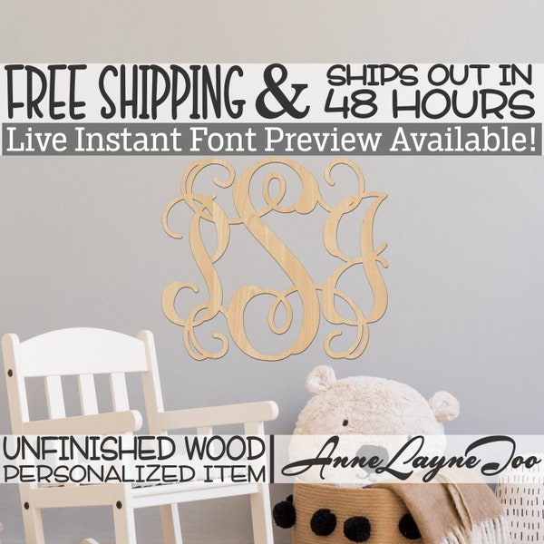 48 Hour Monogram Etsy