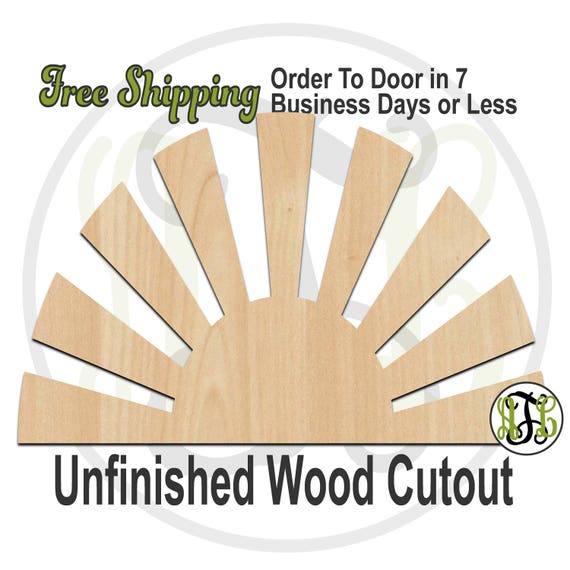 Sun - Laser Cut Out Unfinished Wood Craft Shape SKY19 Sun - Laser Cut Out Unfinished Wood Craft Shape SKY19
