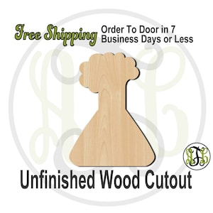 Beaker Wood Cutout, Wooden Beaker Door Hanger, Science Teacher Sign, wood cut out, wooden, laser cut, unfinished wood cutout - 70011