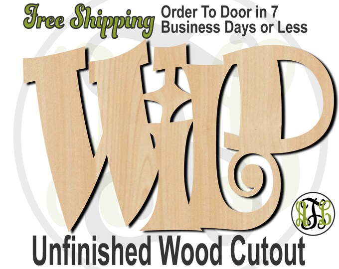 Wild - 320005- Word Cutout, unfinished, wood cutout, wood craft, laser cut wood, wood cut out, Door Hanger, wooden sign, wall art