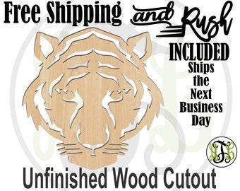 wood craft wood cutout Mississippi with Tiger 60232- School Spirit Cutout wood cut out unfinished laser cut wooden Door Hanger