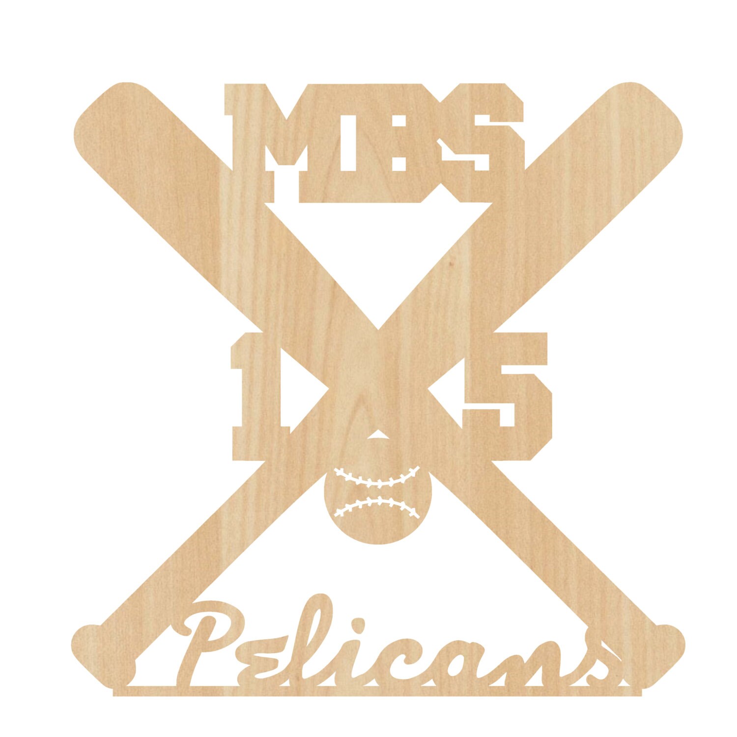 Unfinished Wood Custom Team Plaque, Free Ship, 15 to 30, Wood Craft