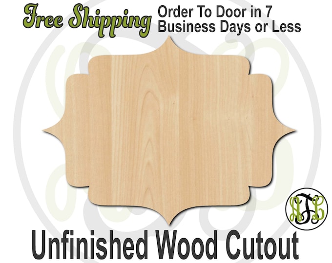 Plaque Suzie - 40032- Cutout, unfinished, wood cutout, wood craft, laser cut shape, wood cut out, DIY, Free Shipping