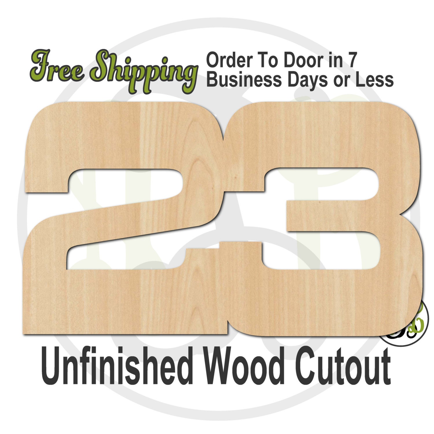 Large Wood Number, Large Number Decor, Jumbo Numbers, Big Wood