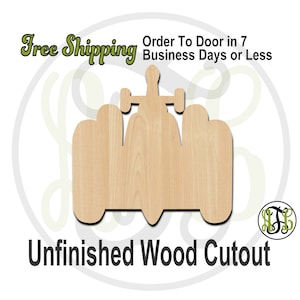 Race Car - 10012- Cutout, unfinished, wood cutout, wood craft, laser cut shape, wood cut out, Door Hanger, wooden, wreath accent