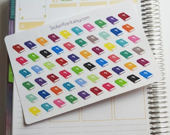 Bible Study Planner Stickers! Set of 60, Perfect for Erin Condren, Plum Paper Planner, or Happy Planners!