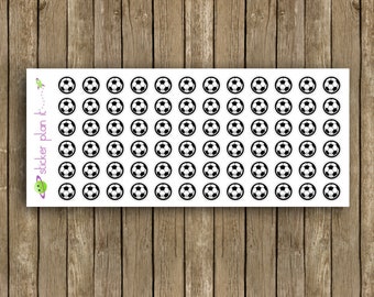SOCCER BALL Planner Stickers