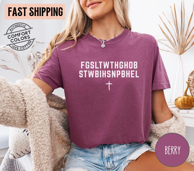 Camiseta con versículo bíblico cristiano Juan 3:16 Camiseta "Porque de tal manera amó Dios al mundo" Camiseta Regalo basado en la fe para mujeres y hombres Camiseta de pastor Camiseta gospel imagen 4