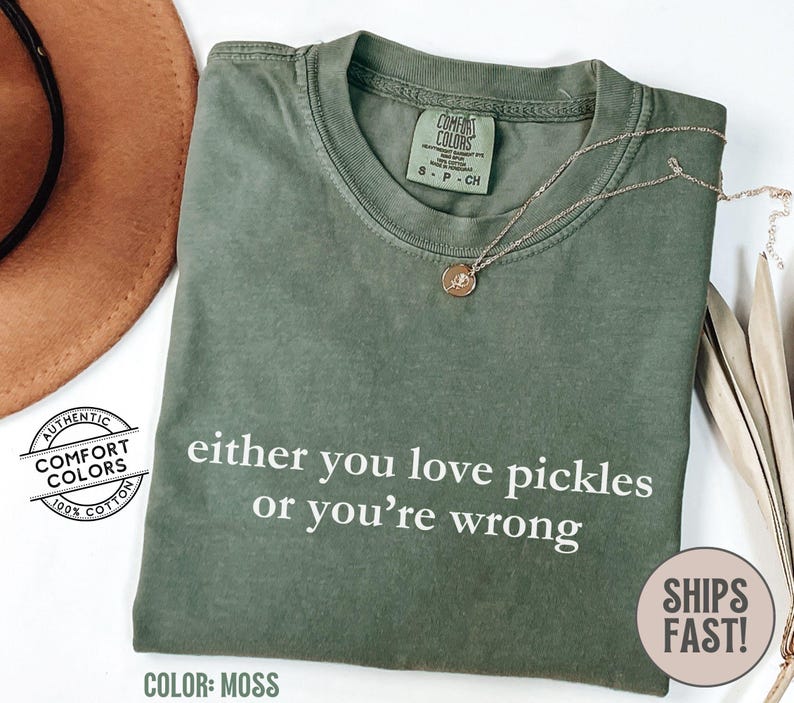 either you love pickles or youre wrong tshirt pickle lover shirt i love pickles big dill in my pickle era pickle gift
