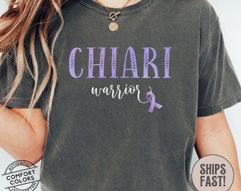 Chiari Awareness TShirt | Chiari Malformation Shirt | Chiari Mom Tee | Love Support Advocate Child With Chiari | Chiari Purple Ribbon Tee