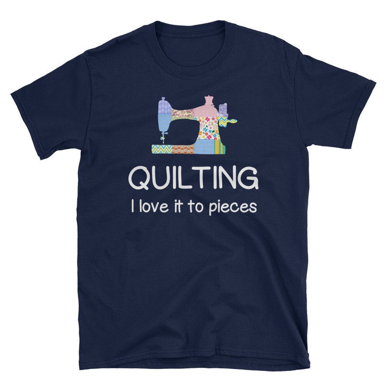 Funny Quilting Shirt Quilter Gift Quilt Tee Seamstress Etsy